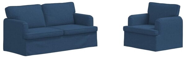 ModuÅowa sofa niebieska z ergonomicznym designem i trwaÅÄ konstrukcjÄ