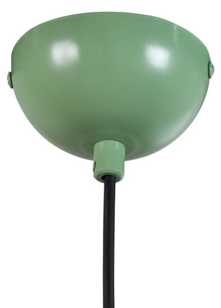 Lampa wisząca Kure Opviq, możliwość ściemniania, zielony, kuchnia, metal, nowoczesny