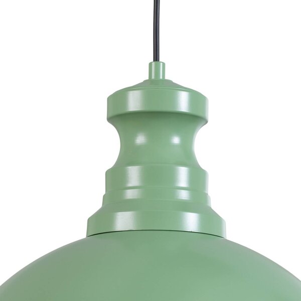 Lampa wisząca Kure Opviq, możliwość ściemniania, zielony, kuchnia, metal, nowoczesny