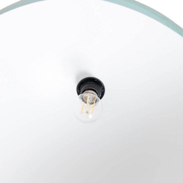 Lampa wisząca Kure Opviq, możliwość ściemniania, niebieski, kuchnia, metal, nowoczesny