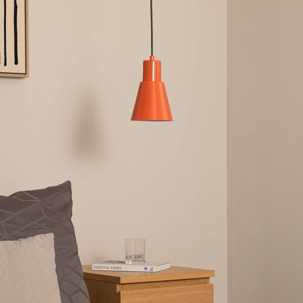 Lampa wisząca Konikkem Opviq, możliwość ściemniania, żółty / pomarańczowy, salon / jadalnia, metal, młodzieżowy