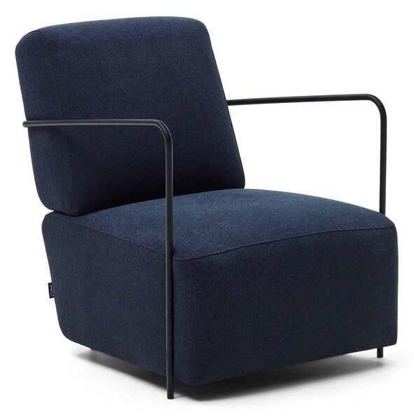 Niebieski fotel Gamer – Kave Home