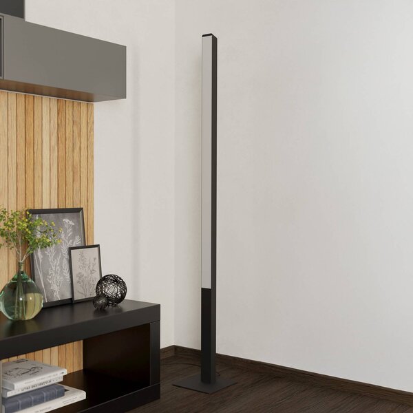EGLO connect Simolaris-Z lampa stojąca LED Connect Simolaris-z, możliwość ściemniania, czarny, salon / jadalnia, metal, nowoczesny