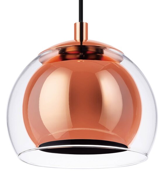 EGLO Lampa wisząca Rocamar, możliwość ściemniania, miedziany, salon / jadalnia, metal, nowoczesny