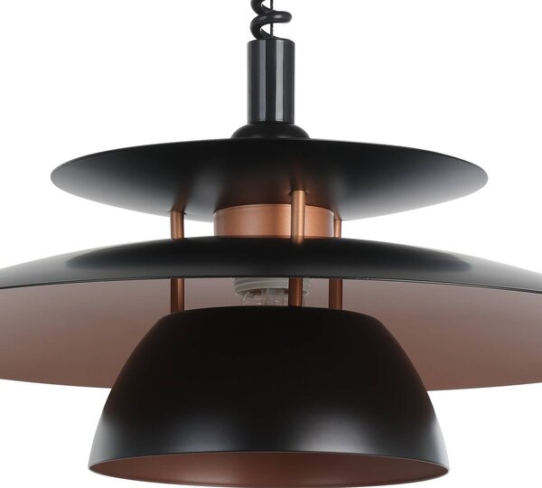 EGLO Lampa wisząca Brenda, możliwość ściemniania, czarny, salon / jadalnia, metal, nowoczesny
