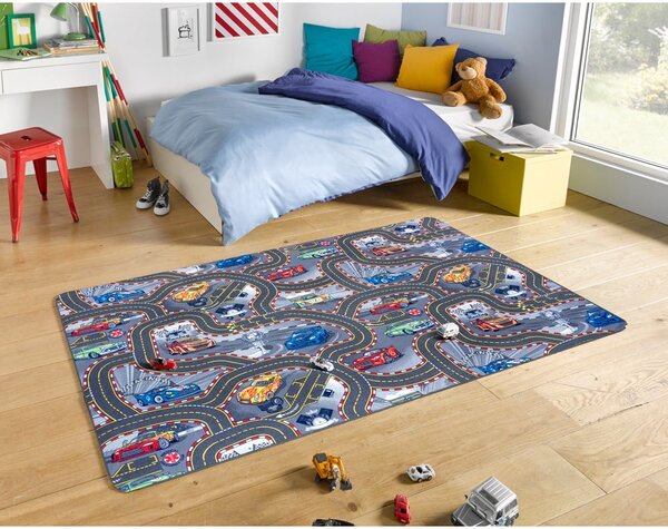 Dywan dziecięcy Hanse Home Play Race Track, 160x240 cm