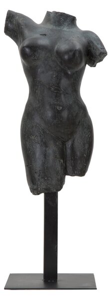 Czarna figurka dekoracyjna Mauro Ferretti Museum Woman