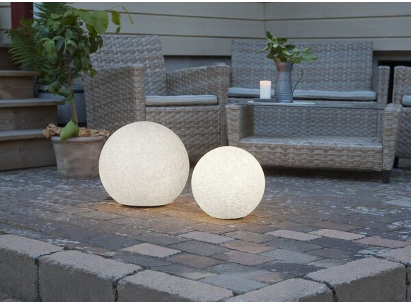 Ogrodowa dekoracja świetlna Star Trading Outdoor Twilights Misma, ⌀ 30 cm