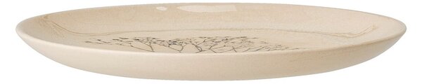 Brązowy kamionkowy talerz deserowy ø 22 cm Bea – Bloomingville