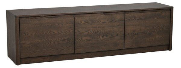 Komoda w dekorze dębu w ciemnym naturalnym kolorze 180x50x40 cm Melstone – Rowico