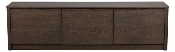 Komoda w dekorze dębu w ciemnym naturalnym kolorze 180x50x40 cm Melstone – Rowico