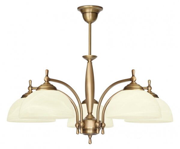 Mosiężna lampa 5-punktowa C-S5