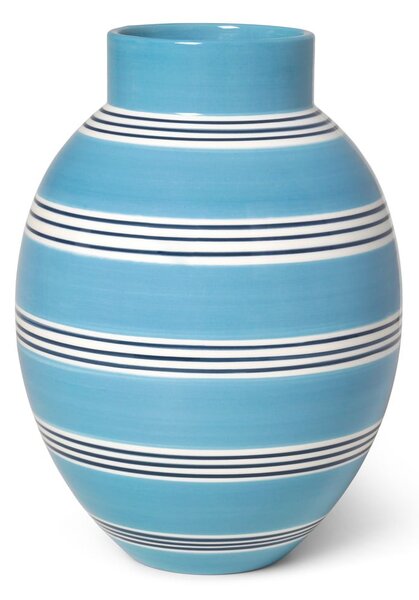 Niebieski ceramiczny wazon Kähler Design Nuovo, wys. 30 cm