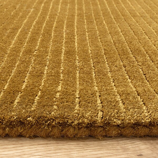 Musztardowy dywan tkany ręcznie 160x230 cm – Asiatic Carpets