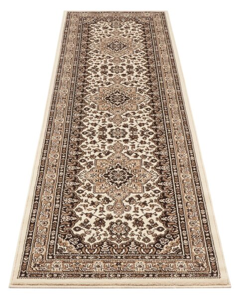 Beżowy chodnik Nouristan Parun Tabriz, 80x250 cm