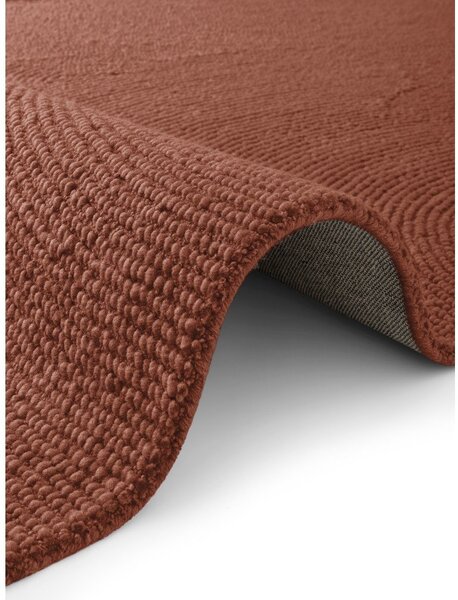 Ceglasty wełniany dywan tkany ręcznie 80x150 cm Calmio – Hanse Home