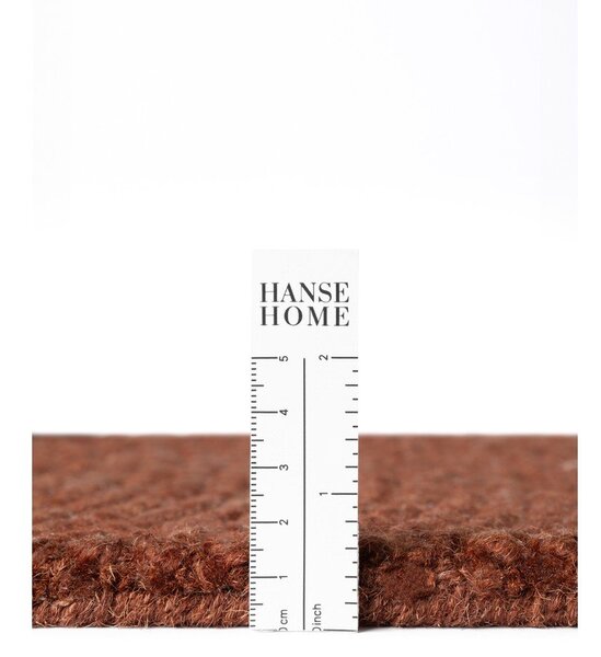 Ceglasty wełniany dywan tkany ręcznie 80x150 cm Calmio – Hanse Home