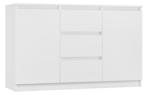 Biała długa komoda 200 cm S3-S94