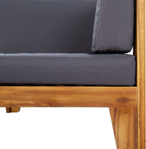 Sofa i stolik ogrodowy z drewna akacjowego S8-Z24