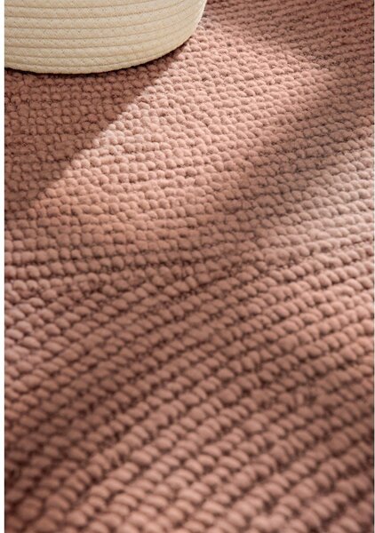 Wełniany dywan tkany ręcznie w kolorze terakoty 80x150 cm Calmio – Hanse Home