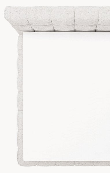 Łóżko sypialniane Bellmora 160x200 - beżowa boucle Raven 22