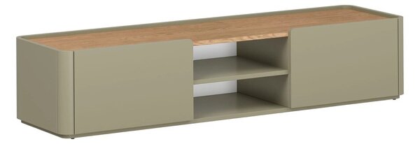 Szafka RTV Elivo 170 cm z szufladą - eukaliptus / dąb baltic dune