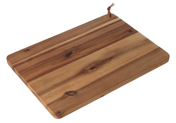 Kesper Deska do krojenia akacjowa V – 38 × 27 × 1,8 cm