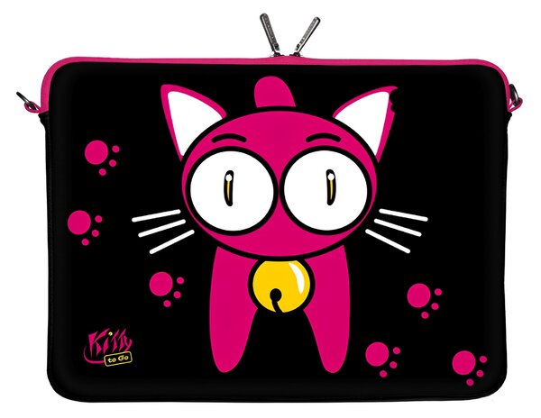 Pokrowiec na laptop 10.2" KITTY TO GO LS133, czarny