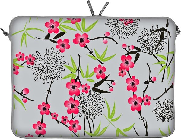 Pokrowiec na laptop 15.6" SAKURA, szary