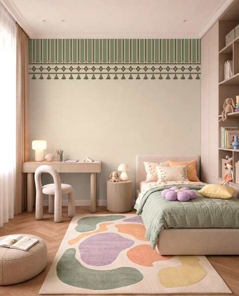 Fototapety Ozdobna rabatka w odcieniach zieleni, Tapety Wyjątkowe, w05151v1 : Uwalls.pl