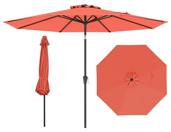 Parasol ogrodowy z korbką 303 cm