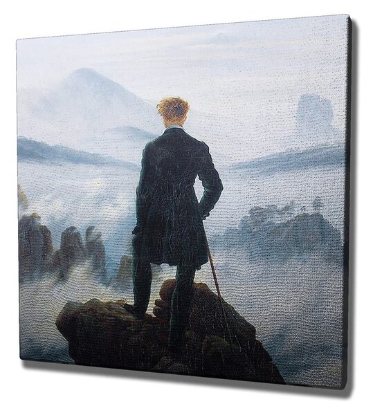 Obraz – reprodukcja 45x45 cm Caspar David Friedrich – Wallity