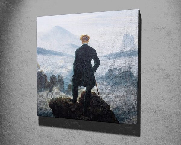 Obraz – reprodukcja 45x45 cm Caspar David Friedrich – Wallity