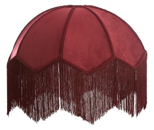 Bordowy abażur ø 45 cm Malacia – Light & Living