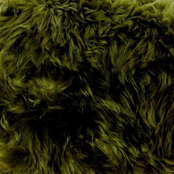 Zielona skóra owcza Native Natural Double, 60x240 cm