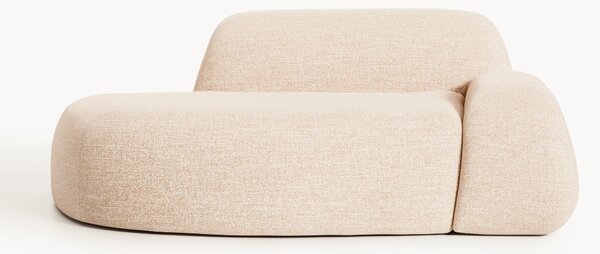 Sofa Bouclé z szezlongiem Wolke (2-osobowa)