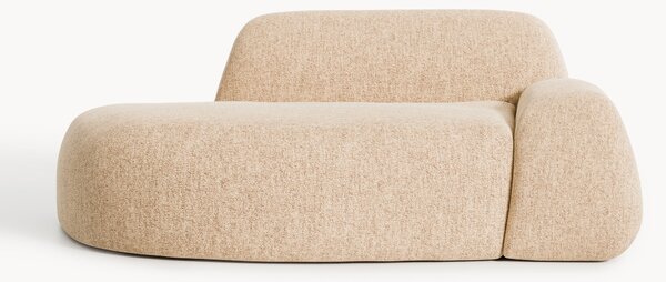 Sofa Bouclé z szezlongiem Wolke (2-osobowa)
