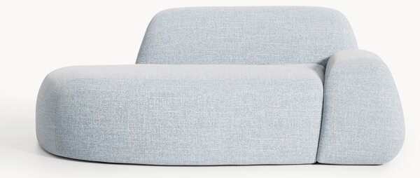 Sofa Bouclé z szezlongiem Wolke (2-osobowa)