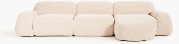 Narożna sofa modułowa Bouclé Wolke (4-osobowa)