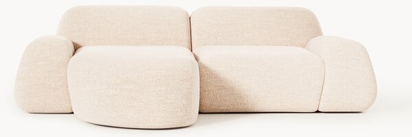Narożna sofa modułowa Bouclé Wolke (3-osobowa)