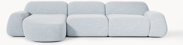 Narożna sofa modułowa Bouclé Wolke (4-osobowa)