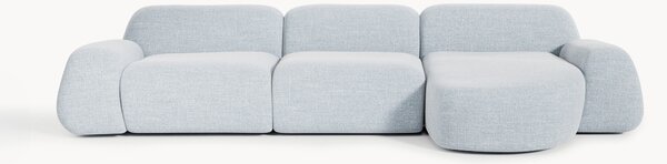 Narożna sofa modułowa Bouclé Wolke (4-osobowa)