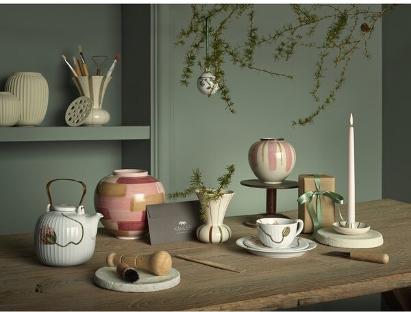 Biała porcelanowa filiżanka 380 ml Hammershøi Poppy – Kähler Design