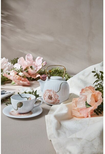 Biała porcelanowa filiżanka 380 ml Hammershøi Poppy – Kähler Design