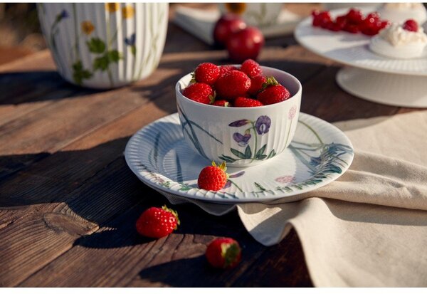 Biały porcelanowy talerz deserowy ø 22 cm Hammershøi Summer – Kähler Design