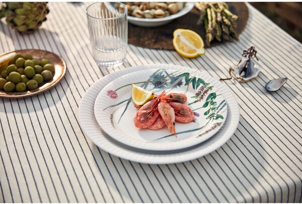 Biały porcelanowy talerz deserowy ø 22 cm Hammershøi Summer – Kähler Design