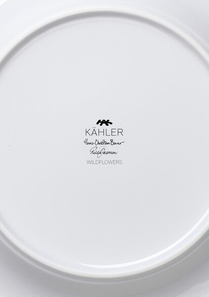 Biały porcelanowy talerz deserowy ø 22 cm Hammershøi Summer – Kähler Design