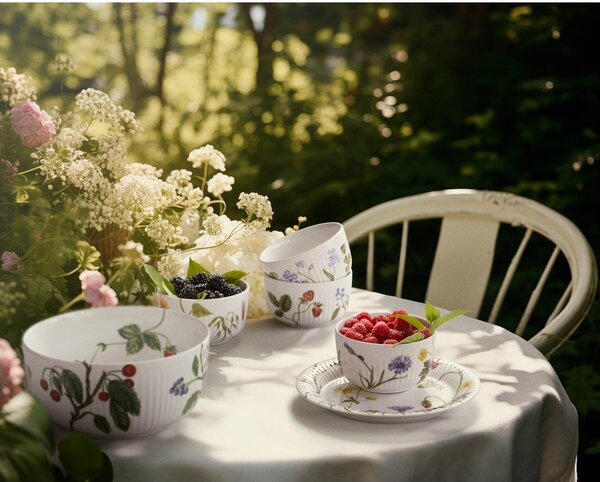Biały porcelanowy talerz deserowy ø 22 cm Hammershøi Summer – Kähler Design