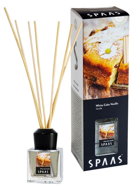 Patyczkowy dyfuzor zapachowy WHITE CAKE VANILLA 50 ml