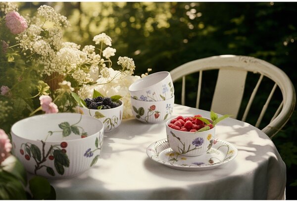 Biała porcelanowa miska na zupę 600 ml Hammershøi Summer – Kähler Design